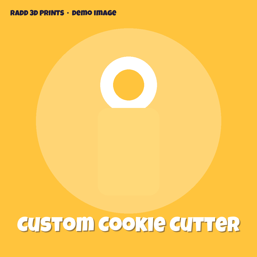 Custom Cookie Cutter — 3D print by Radd 3D Prints